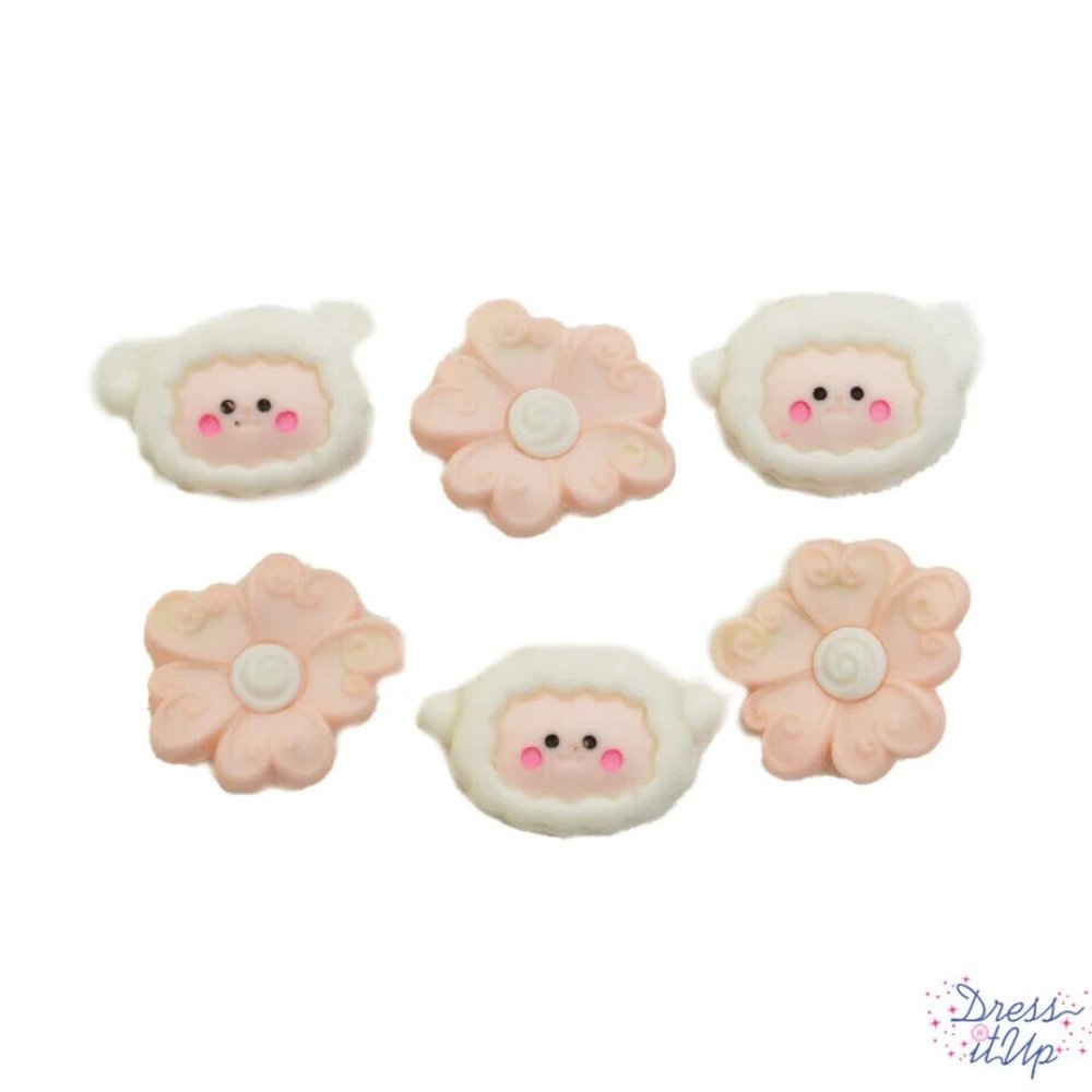 Sweet Baby Lamb - Dress It Up Buttons Jesse James
